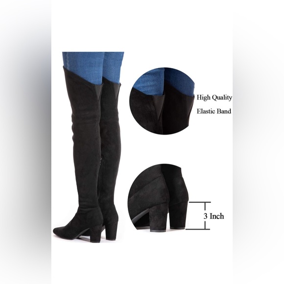 Brand New Over The Knee Boots - Picture 2 of 3